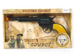 B/O Cowpoke Gun W/L_S toys