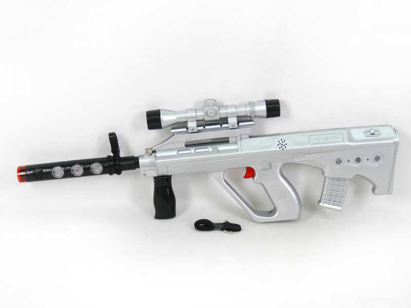 B/O 8 Sound Gun W/L toys