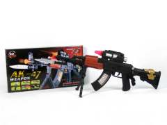 B/O Tommy Gun W/S toys