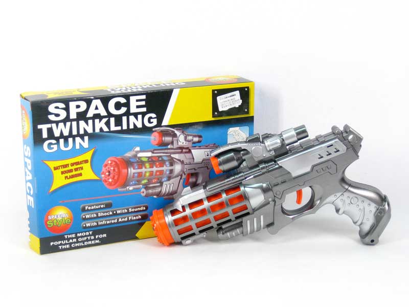 B/O Running Gun W/L_Infrared toys