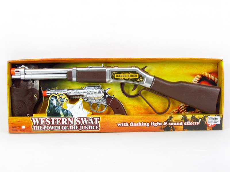 B/O Cowpoke Gun W/S toys