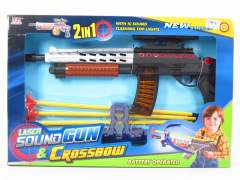 B/O Bow & Arrow Gun W/L_S toys