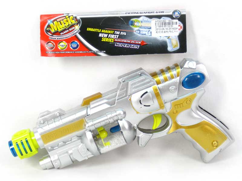 B/O Sound Gun W/Infrared_Snow toys