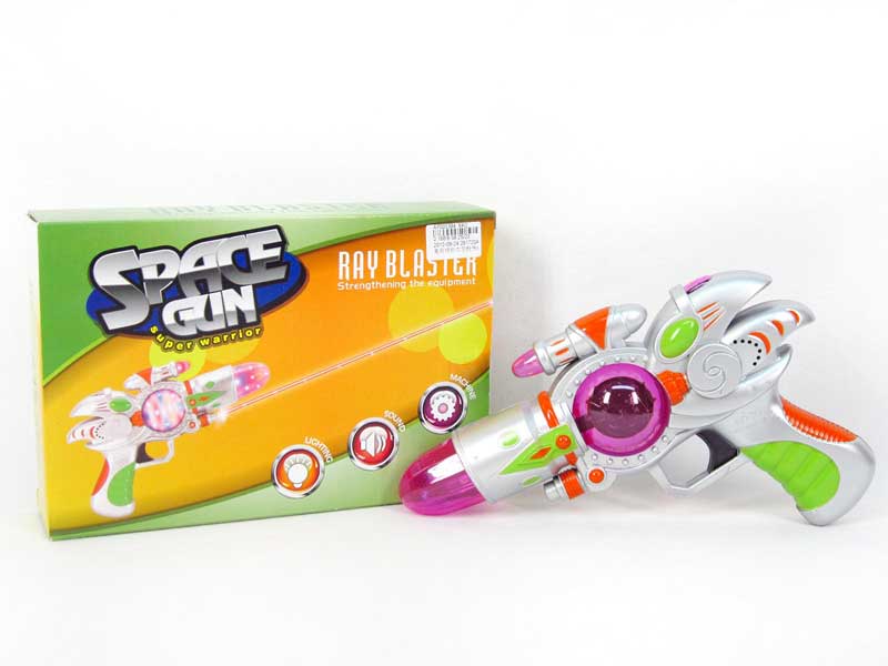 B/O Running Gun W/Infrared toys