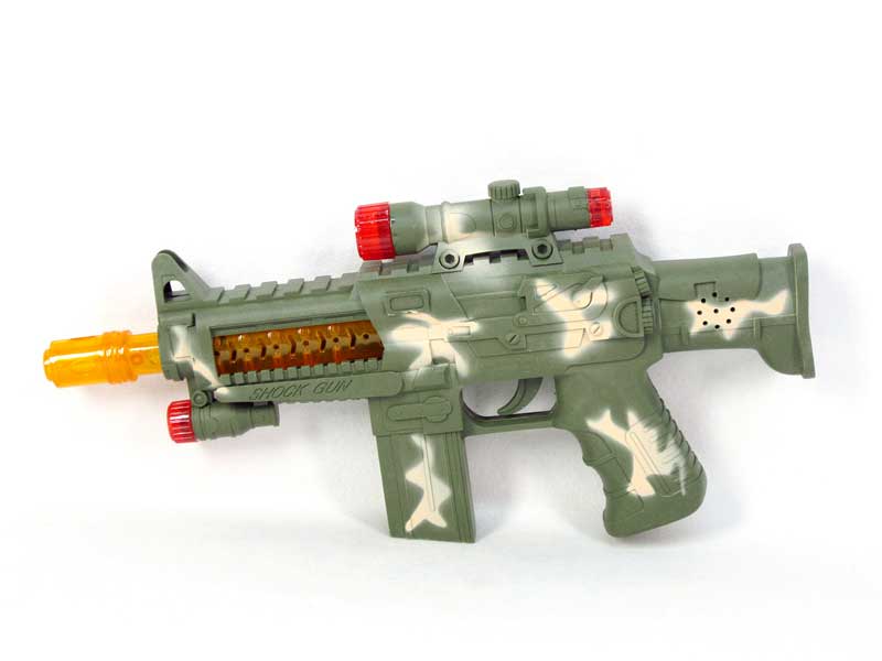 B/O Running Gun W/L_S toys