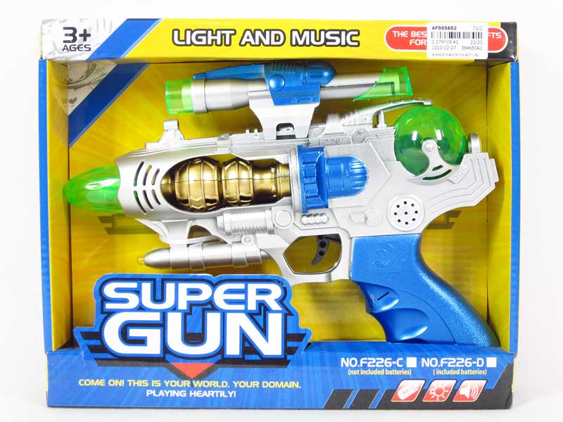 B/O Sound Gun W/L_M(2C) toys