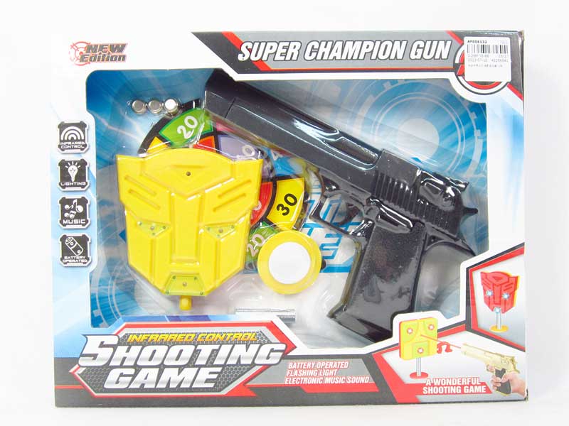 B/O Gun W/Infrared & Induce Dart_Target(2C) toys
