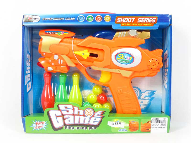 B/O Pingpong Gun W/L toys
