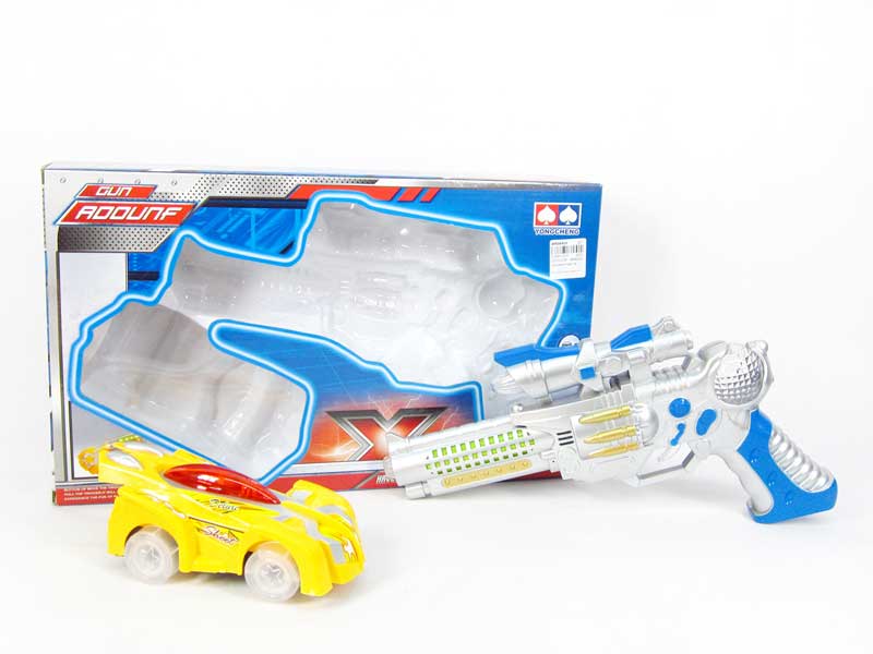 B/O Gun W/L & Car(2C) toys