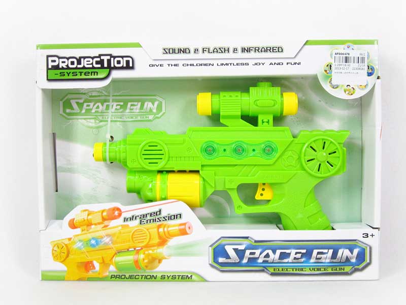 B/O 8 Sound Gun W/L(4C) toys