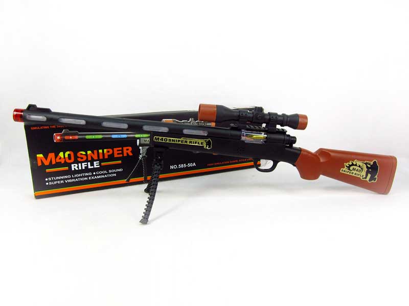 M40 B/O Sound Gun w.L&M toys