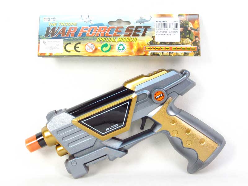 B/O Gun W/L_S(2S) toys