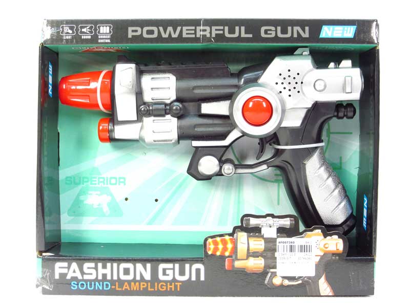 B/O 8 Sound Gun W/Infrared_L toys