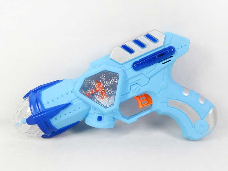 B/O Sound Gun W/L_Snowflake(2C) toys