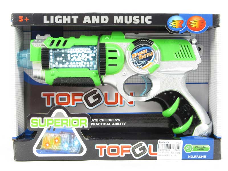 B/O Running Gun W/L_Snow(2C) toys