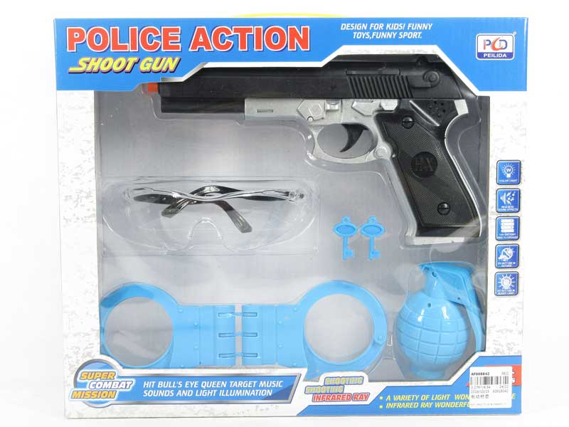 B/O Gun Set toys