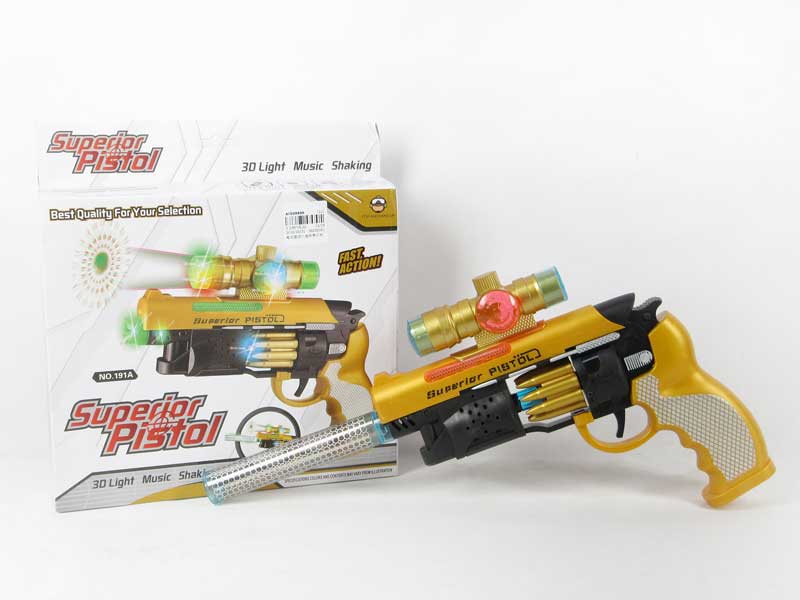 B/O Shake Gun W/L toys