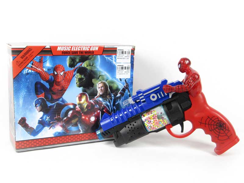 B/O 8 Sound Gun W/Infrared toys