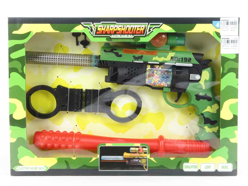 B/O 8 Sound Gun Set toys
