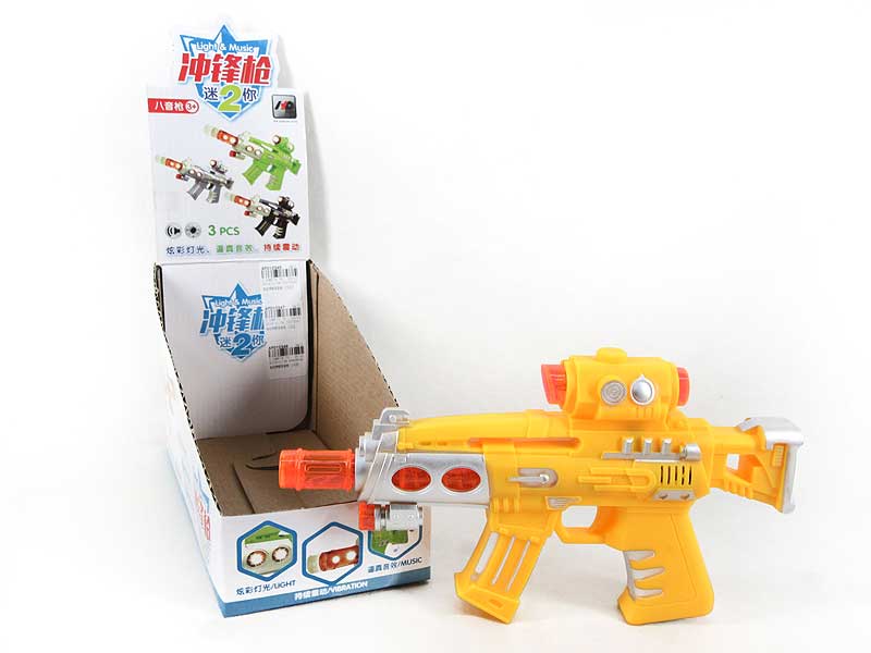 B/O Sound Gun(3PCS) toys