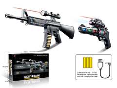 B/O Counter Gun W/Infrared(2in1)