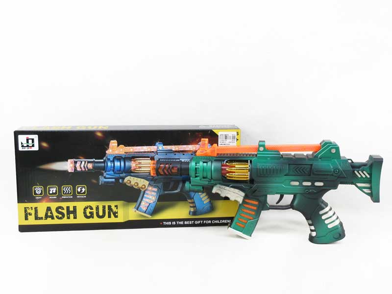 B/O Tommy Gun W/L_M(2C) toys