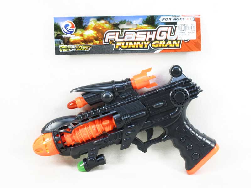 B/O 8 Sound Gun W/L(2C) toys