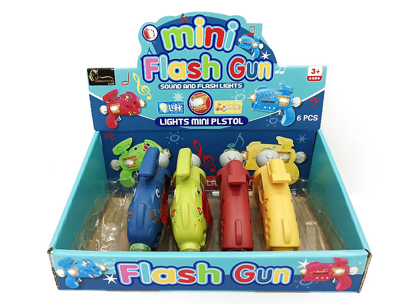 B/O 8 Sound Gun(6in1) toys