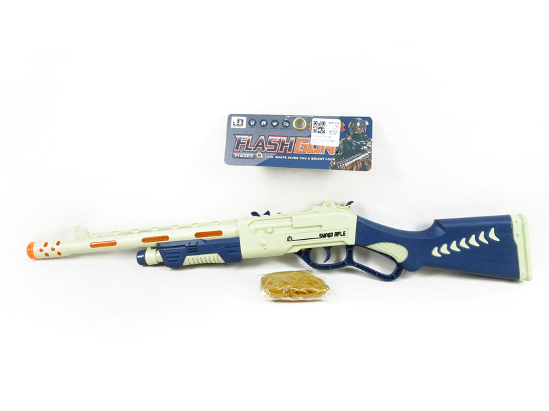 B/O Rubber Gun W/L_M(2C) toys