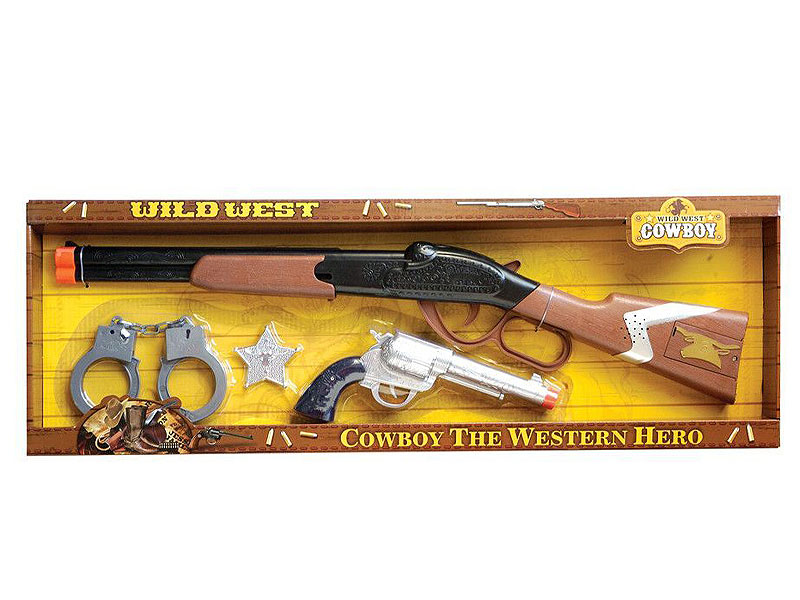 B/O Cowpoke Gun Set toys