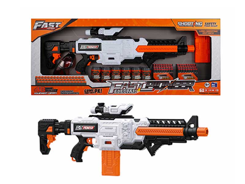 B/O Soft Bullet Gun Set toys