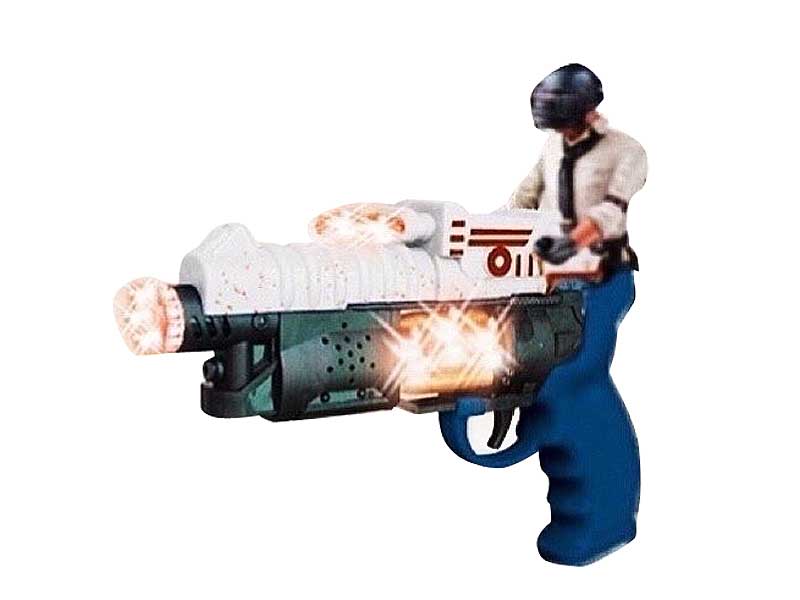 B/O Librate Gun W/L_Infrared toys