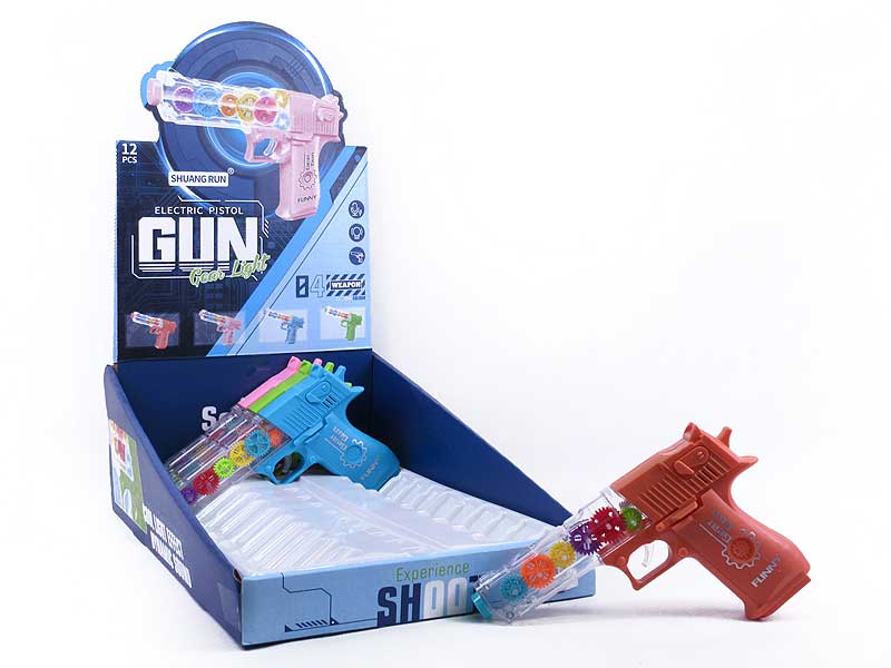 B/O Gun W/L(12in1) toys