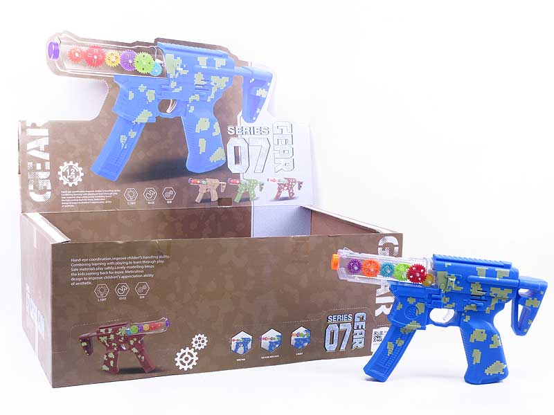 B/O 8 Sound Gun(12in1) toys