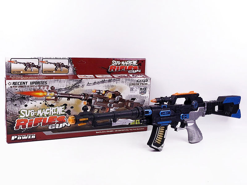 B/O Tommy Gun W/L_S toys