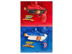 B/O Sound Gun(2S2C) toys