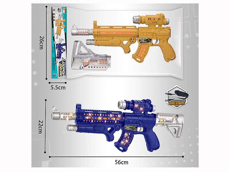 B/O Gun W/L_S(2C) toys