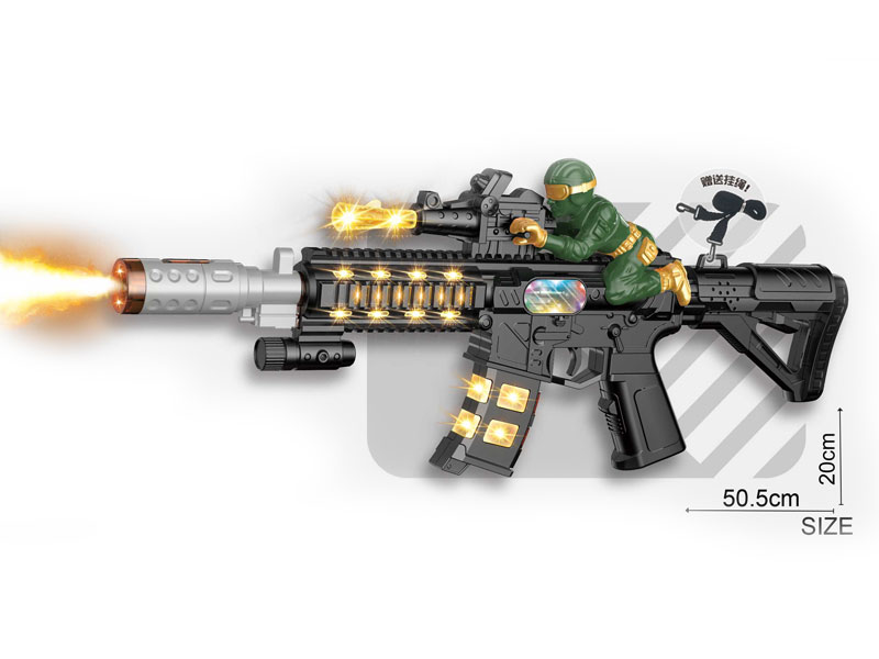 B/O Spray Gun W/L_S toys