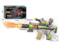 B/O Spray Librate Gun W/L_S toys