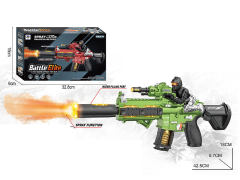 B/O Spray Librate Gun W/L_S toys