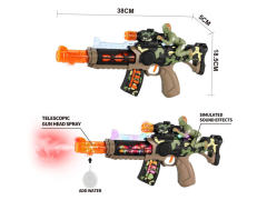 B/O Spray Gun W/L_S toys