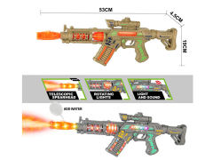 冲锋王者电动喷雾枪带灯光声音（2色）