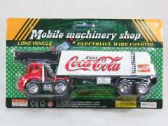 Wire Control Container Truck toys