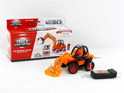 Wire  Control Construction Truck(2S) toys