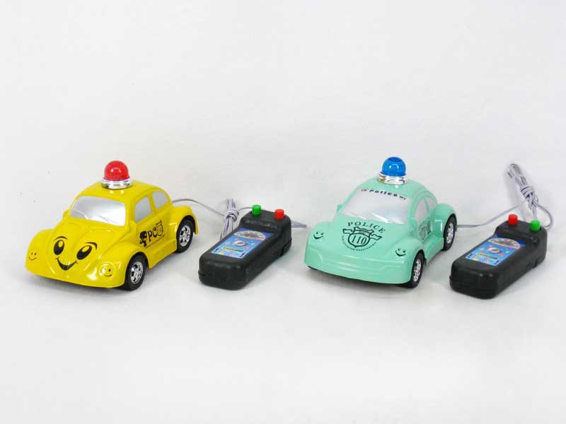 Bull Back Police Car W/L(2S2C) toys