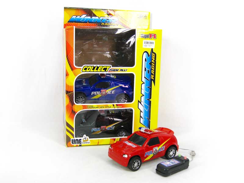 Wire Control Police Car(3in1) toys
