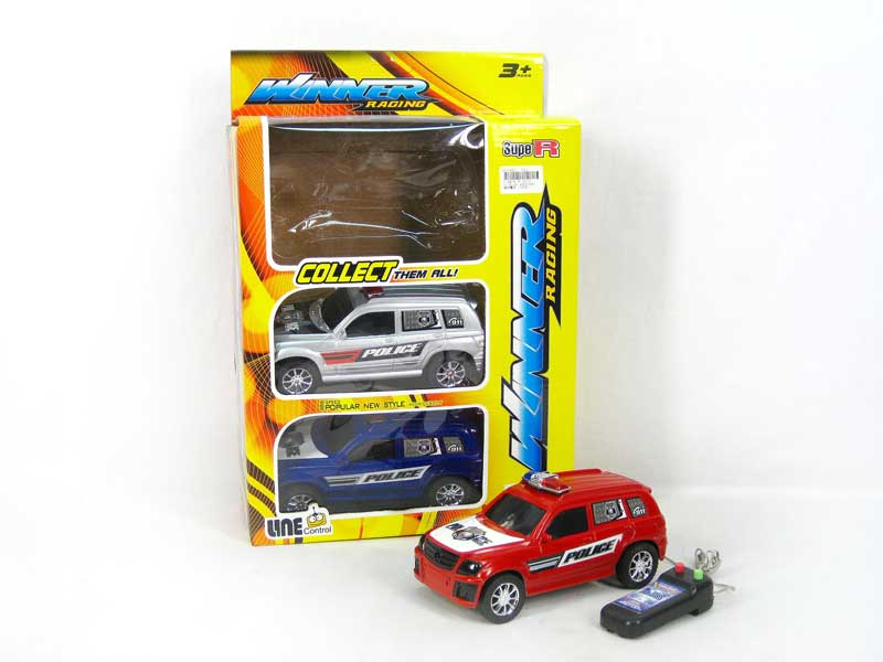 Wire Control Police Car(3in1) toys