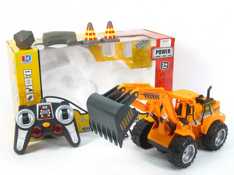 Wire Control Construction Truck 7Ways W/L_M toys