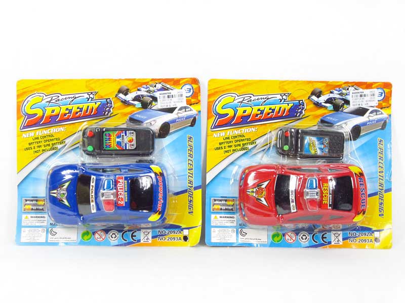 Wire Control Police Car(4C) toys