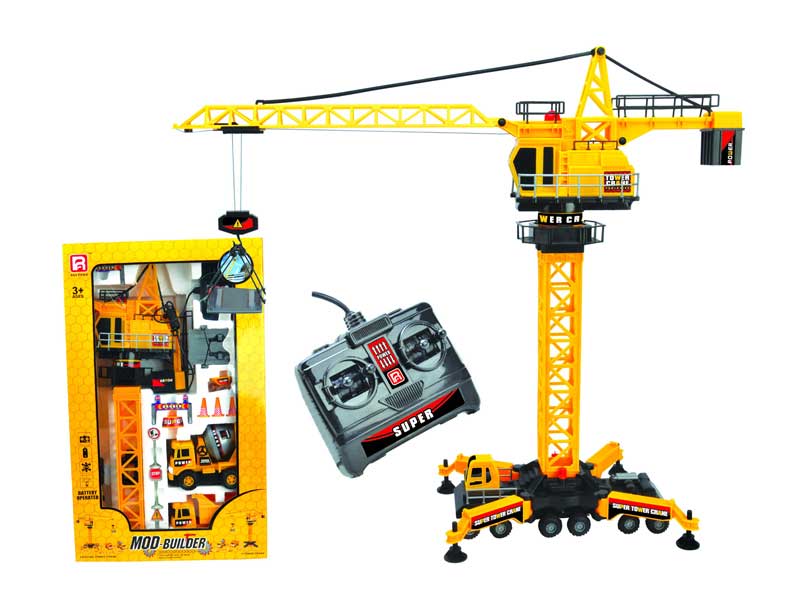 Wire Control Construction Car 8Ways W/L toys